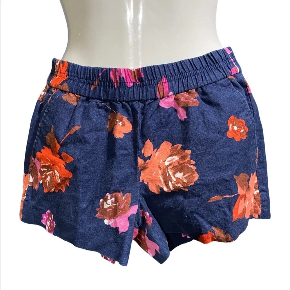 J. Crew Factory Floral Shorts Sz 00